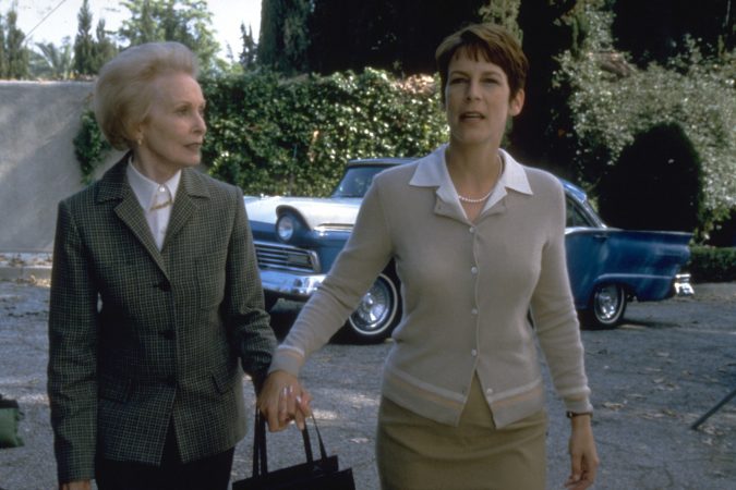 Jamie Lee Curtis and Janet Leigh in Halloween H20 (1998)