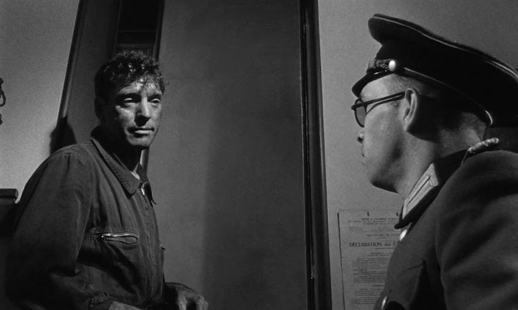 Burt Lancaster and Jean Bouchaud in The Train (1964)