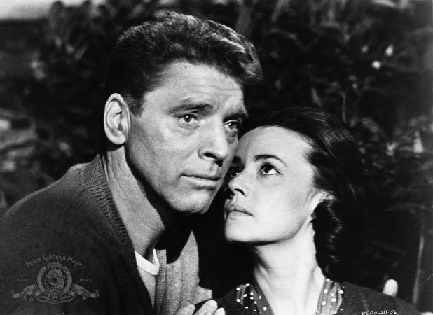 Burt Lancaster and Jeanne Moreau in The Train (1964)