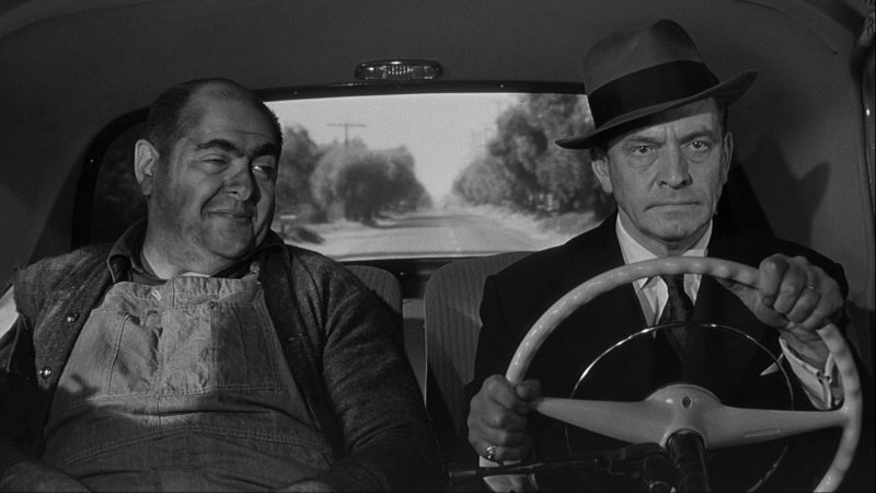 Fredric March and Robert Middleton in The Desperate Hours (1955)