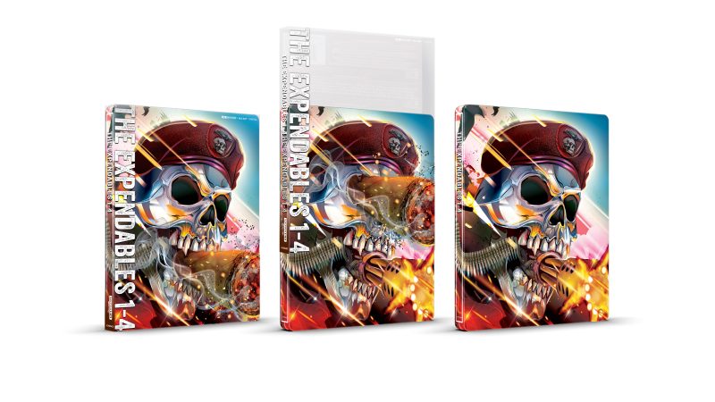 The Expendables 1-4 Walmart SteelBook Exclusive (Lionsgate)