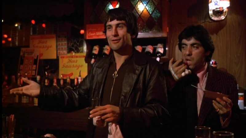 Robert De Niro and David Proval in Mean Streets (1973)