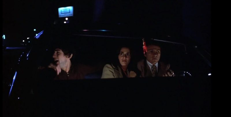 Robert De Niro, Harvey Keitel, and Amy Robinson in Mean Streets (1973)