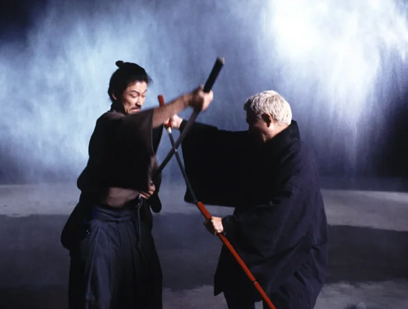 Takeshi Kitano and Tadanobu Asano in The Blind Swordsman: Zatoichi (2003)
People
