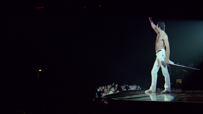 Freddie Mercury fronts Queen in Queen Rock Montreal