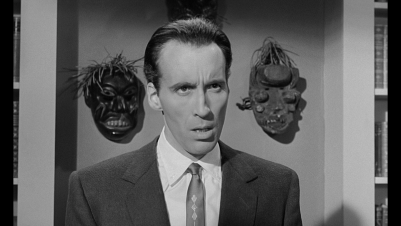 Christopher Lee in The City of the Dead (1960)