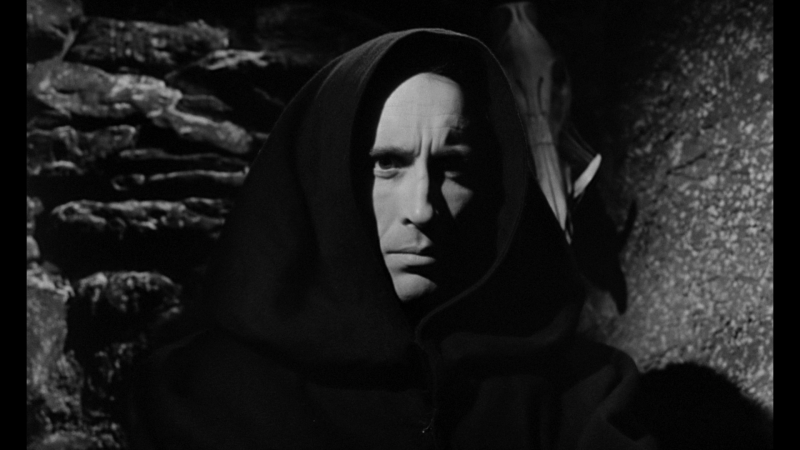 Christopher Lee in The City of the Dead (1960)