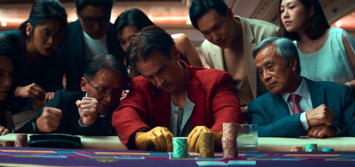 Colin Farrell in Ballad of a Small Player (2025)