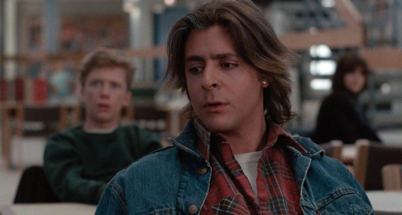 Anthony Michael Hall and Judd Nelson in The Breakfast Club (1985)