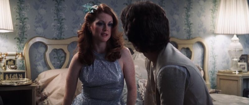 Julianne Moore and Mark Wahlberg in Boogie Nights (1997)