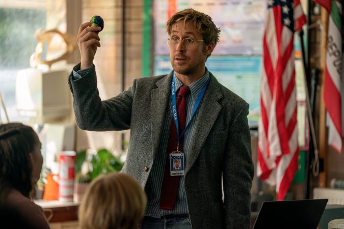 Ryan Gosling stars as Ryland Grace in PROJECT HAIL MARY, from Amazon MGM Studios. Photo credit: Jonathan Olley © 2025 Amazon Content Services LLC. All Rights Reserved.