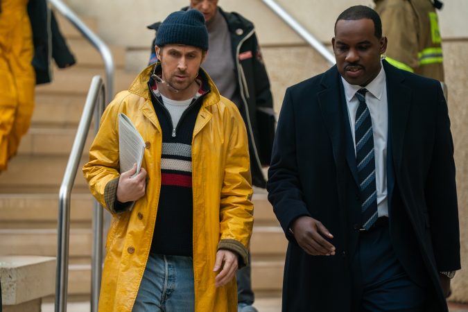 Ryan Gosling stars as Ryland Grace and Lionel Boyce as Carl in PROJECT HAIL MARY, from Amazon MGM Studios. Photo credit: Jonathan Olley © 2026 Amazon Content Services LLC. All Rights Reserved.